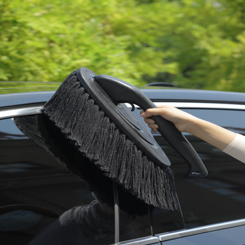 兰科尼汽车除尘掸子车用软毛刷子擦车拖把神器扫车灰尘不伤车油掸子蜡