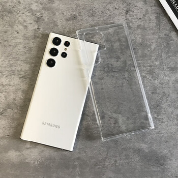手机通讯>手机配件>手机壳/保护套>samsung>适用三星s22u/s23透明手机