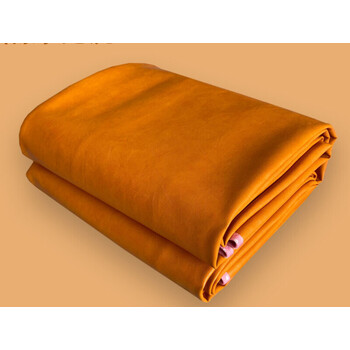 罔嘉油布床单油布床单婴儿布床上家用铺炕软皮革沙发可洗老人 桔色
