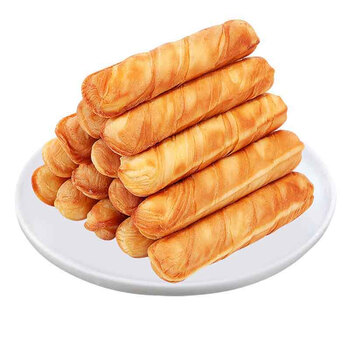 憨豆熊 华夫棒面包310g盒装长棍华夫面包代餐早餐休闲零食