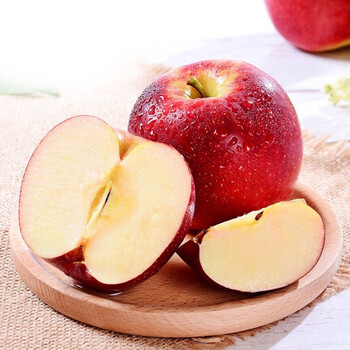 红玫瑰苹果皇后红苹果12枚新鲜应当季孕妇水果脆甜萍果整箱 8个
