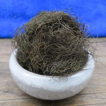 头发七新货中药材黑丝草人头七黑丝带500克