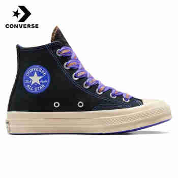 匡威（Converse）休闲鞋2023冬季款1970撞色鞋带女子高帮休闲帆布鞋A07976C A07976C 36