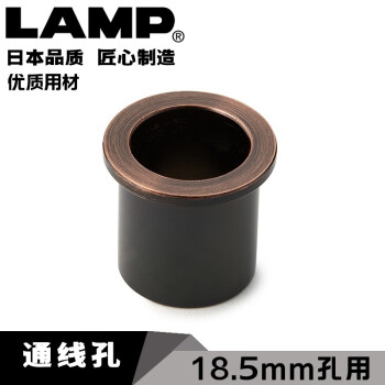 LAMP 日本蓝普黄铜通线孔线孔盖穿线盒设备穿线孔仪器通线孔CHC-22GB