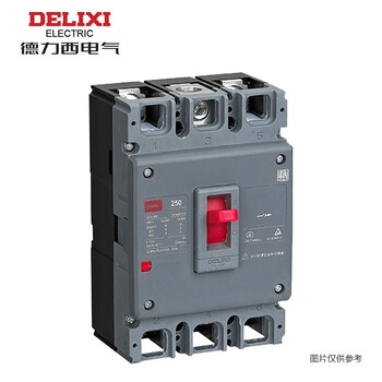 德力西 cdm3v 250a 50ka 热磁式复式脱扣器 180a 3p 固定式板前 手动