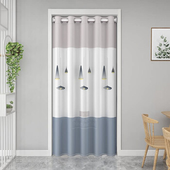 空调门帘隔冷 免打孔空调帘子空调帘隔热挡风帘门帘隔断帘免打孔空调