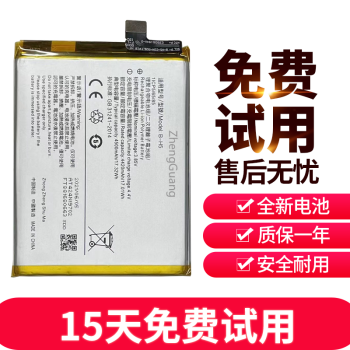 争光电池适用iqooz1x Y52S/Y31S/Y53S/845/U1/U3电池内置电板Y5S IQOO U3/Y53S(B-08电池