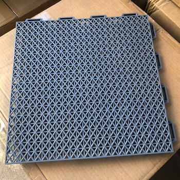 塑料格栅地板防盗网垫板盖板阳台花架防护栏窗台防坠落防盗窗底板灰色