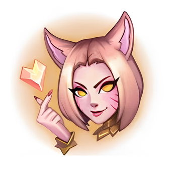 迷铭乐周边lol表情包钥匙扣带字弱爆挂件联名岩雀流汗cos 阿狸 亚克力