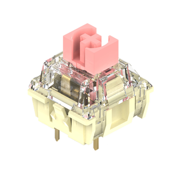 rk 机械键盘轴 ttc金粉轴 月白轴 快银轴 热插拔三脚轴diy客制化非