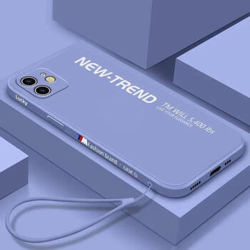 手机壳12硅胶xsmax卡通7男女xr全包x防摔8plus软壳 熏灰色-new trend