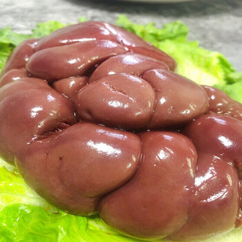 新鲜去油牛腰子腰子 牛肾速冻 适合烧烤 爆炒牛腰花 富铭士 1500g*2