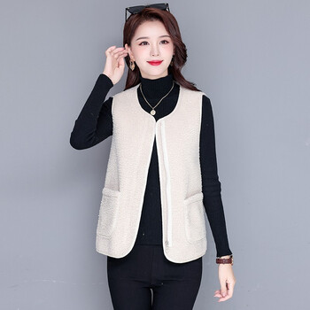 维迩旎2022年春秋女士保暖时尚马甲外套女外穿潮百搭短款坎肩马夹潮
