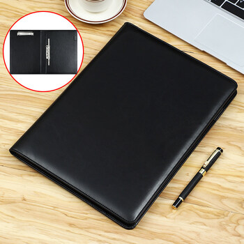 fgacct a4文件夹谈单本本夹多功能商务会议皮质经理夹签约本夹房产