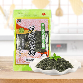 三井宝宝日本进口烧海苔粉50g宝宝零食儿童营养调味品拌饭料
