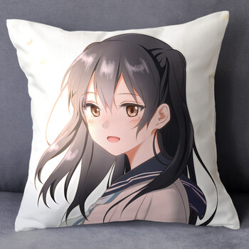 一行瑠璃抱枕你好世界cos电影周边一行瑠璃手办抱枕被子两用床头靠背