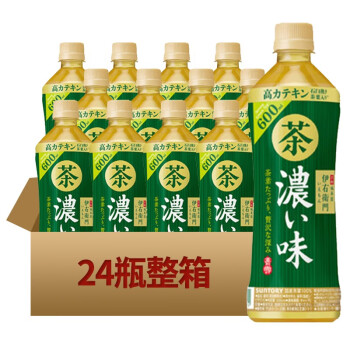 【24瓶整箱】日本進口無糖綠茶 三得利伊右衛門濃郁特綠茶飲料 0卡0