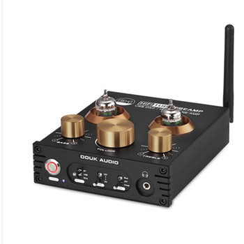 管前置放大器hifi胆机usbdac解码耳放高低音erxung金色版5654w电子管