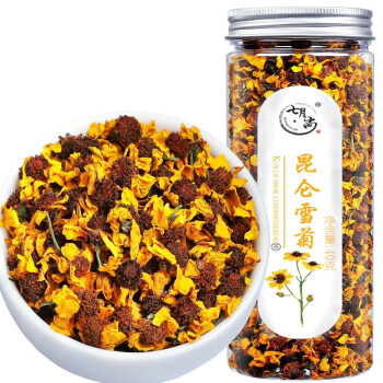 七月尚(qiyueshang 昆仑雪菊 新疆天山昆仑雪菊花茶胎菊血菊米养生茶