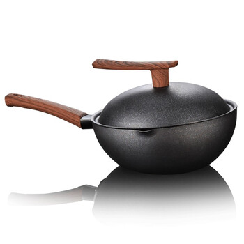 智贤(jsyo)jsyo-米依多麦饭石不粘炒锅30cm