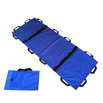 医院用担架折叠多功能加厚帆布软担架简易担架家用担架急救布担架 12