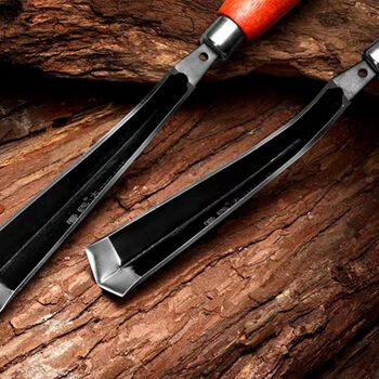 麦桑荷免磨割胶刀橡胶树割胶刀农场割胶专用刀雕刻刀松脂刀牌小号刀柄