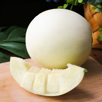 陕西新鲜水果头茬当季整箱孕妇脆小蜜瓜白黄斤郁金香瓜 4500g 【大果