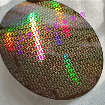 wafer硅晶圆片硅片晶圆集成电路cpu芯片科技感ic礼物半导体光刻片 8