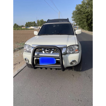 兄弟龙帕拉丁改装前杠适用于日产防撞杠保险杠锐骐皮卡竞技杠u型黑色