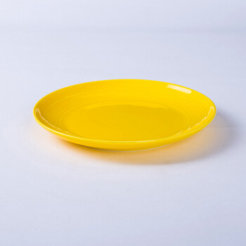 【京东精选】日韩色釉盘子陶瓷饭盘牛排盘创意餐具 菜盘家用鱼盘果盘