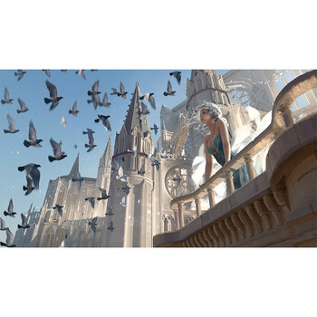 鬼刀海报wlop海琴烟风玲冰公主小绿云娜动漫海报二次元宿舍墙贴壁