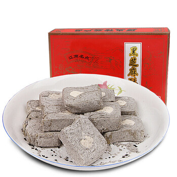 黑麻酥苏州特产礼盒薄荷花生土特产苏州小吃糕点220g 薄荷酥220g