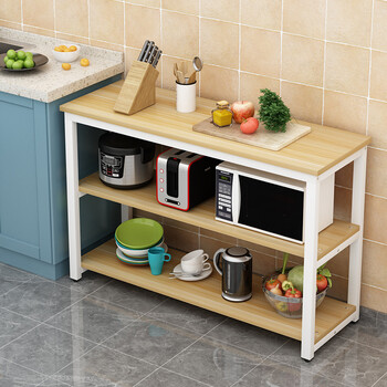 厨房切菜桌厨房工作台家用厨房桌子小长桌子简易长方形切菜台家用桌子