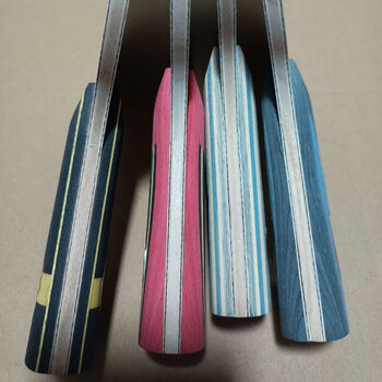 天炅张继科alc底板碳素底板五木加二层碳纤维乒乓球底板专业级特制张