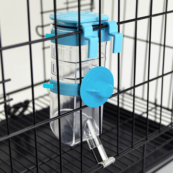 宠物狗喂水器挂式狗笼用品壁挂滚珠式自动饮水器泰迪金毛狗狗水壶 400