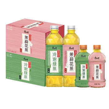 康师傅冷泡绿茶茉莉花茶330ml*10瓶/15瓶混合口味饮料饮品 茉莉花茶15