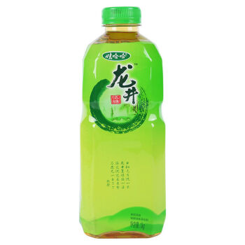 新日期 娃哈哈龙井绿茶饮料整箱1000ml*4瓶夏季 哇哈哈茶饮料