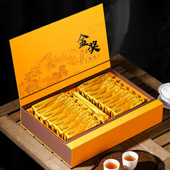 澳康华新茶武夷山金奖肉桂茶叶礼盒装大红袍特级岩茶乌龙茶送礼团购