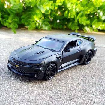 雪佛兰大黄蜂科迈罗合金跑车模型仿真金属儿童小汽车模型玩具车生日