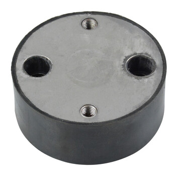 定制定制冲击夯减震块打夯机减震块高韧性铁包橡胶 夯土机配件电夯