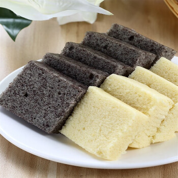 宁波传统手工小米糕黑米糕孝仁糕零食糕点鸡糯米糕 2盒装 (混)孝仁糕