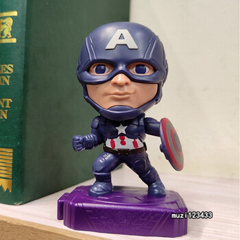 定制新品2021麦当劳玩具漫威复仇者联盟英雄系列队长钢铁侠公仔队长