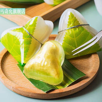 四季榴莲新鲜端午礼盒装水晶透明马来西亚猫山王榴莲冰皮粽子即食