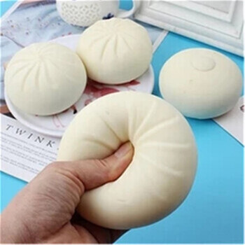 悟道猴解压神器发泄大包子仿真叉烧包捏捏乐儿童减压玩具慢回弹小笼