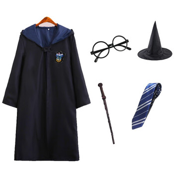 哈利波特衣服儿童赫敏哈利波特服装儿童魔法袍子赫敏同款衣服女童斯