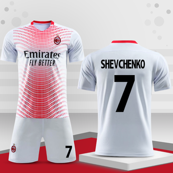 20-21赛季ac米兰主场队服22号卡卡9号伊瓜因7号舍普琴科客场短袖足球