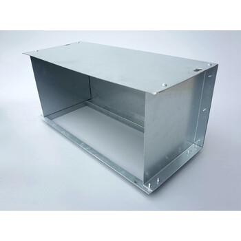 风机盘管回风箱镀锌板回风箱 下回风后回风箱 暗装风机盘管专用 238