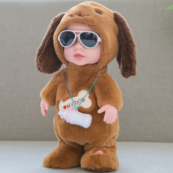 儿童洋娃娃女孩会说话娃娃宝宝女毛绒布娃娃公主小孩子玩具13岁613岁4