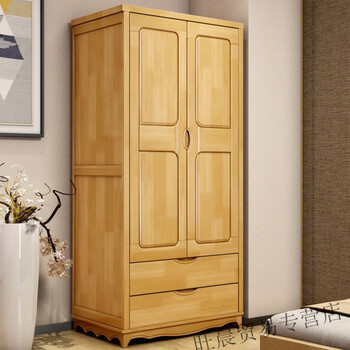 卡庭森(katingsen) 橡木衣柜全实木 木头衣柜衣柜意式工厂直发.