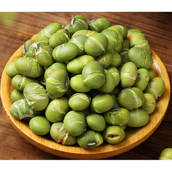 干炒青豆原味休闲小零食炸新货即食新鲜炒货特产怀旧老式 半斤装(炒